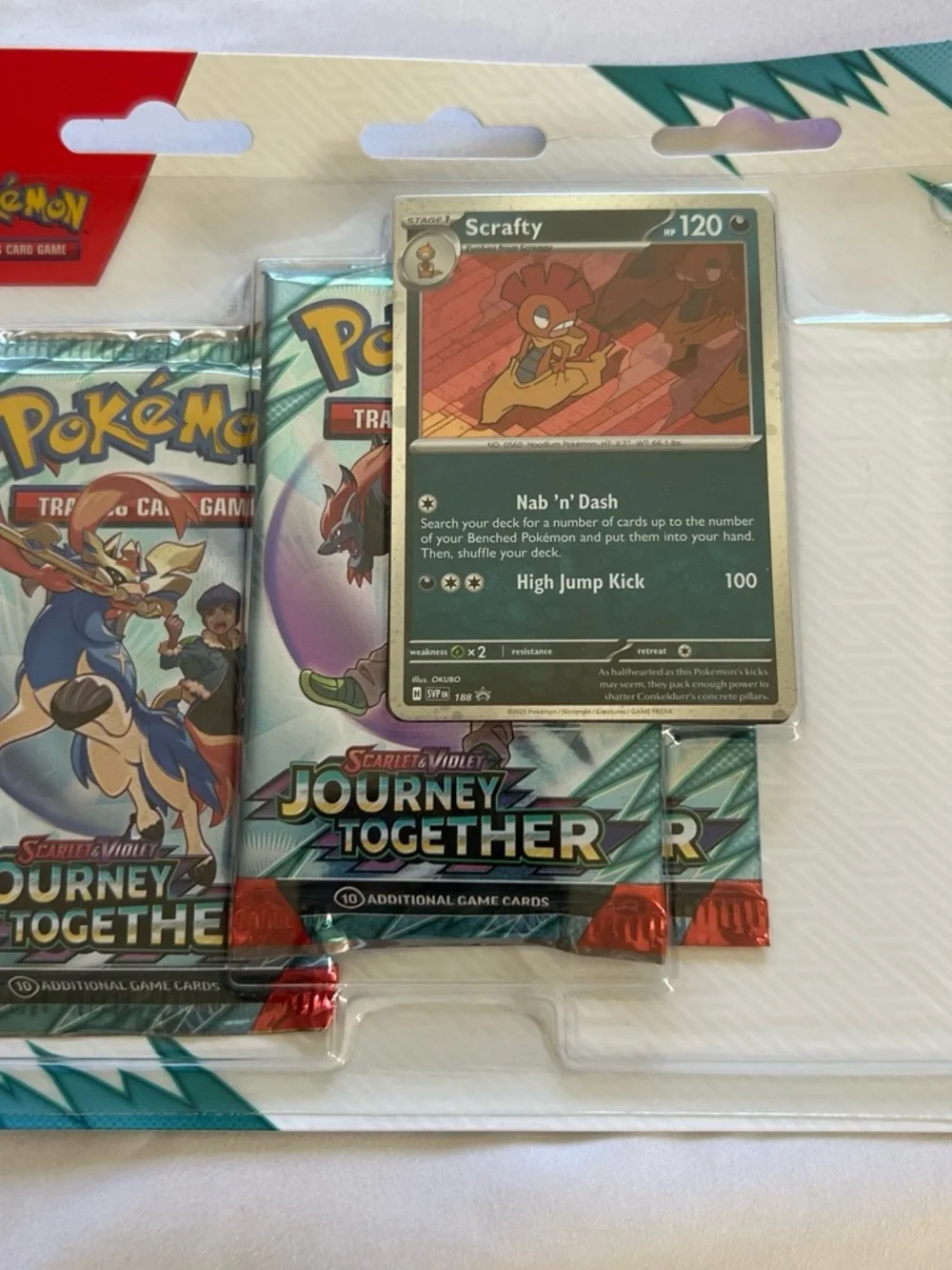 Journey Together Blister Pack - Green & White